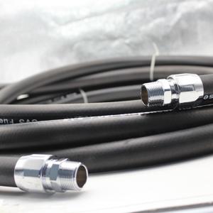 China 19mm length Black Fuel Dispensing Wire Braided Hose for Filling Service Station factory