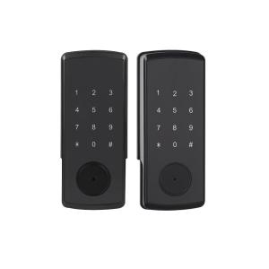 China Smart Electronic Digital RIM Bolt Card Code Door Lock Without Mortise factory