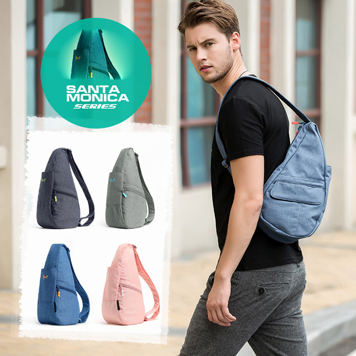 Sling Shoulder Sporty Crossbody Bags Polyester Nylon Material For Easy Travel