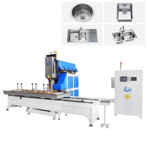 China HWASHI Sinks Welding Polishing Grinding Cleaning Machine for Ss Stainless Steel Kitchen Sink factory