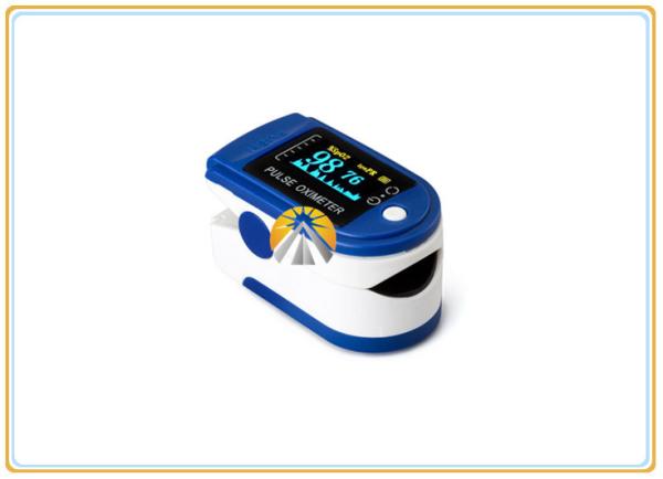 Adult Pediatric Finger Pulse Oximeter , DC 2.6-3.6V Oxygen Measurement Device