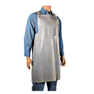 China Oil Stain Resistant Disposable PE Apron , Disposable Chef Aprons For Cooking / Baking factory