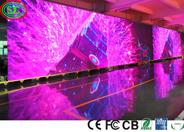 Indoor p4.81 500x500 mm cabinet Full Color Led Screen Stage Backdrop HD Rental