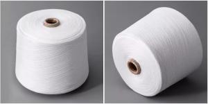 China 100% Raw White Poly Poly Core Spun Thread TFO 22S/2 factory