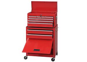 China 24 Inch 6 Deep Drawers Tool Chest Cabinet Combo Customized Color factory