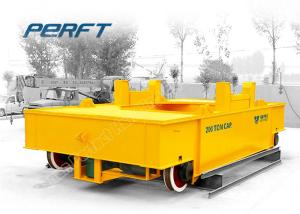 China Electric Rail Transfer Trolley Carbon Steel Material 50 - 75 Mm Ground Clearance factory