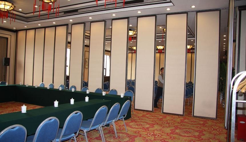 Meeting Room Operable Movable Sound Proof Walls / Office Acoustic Room Partitions