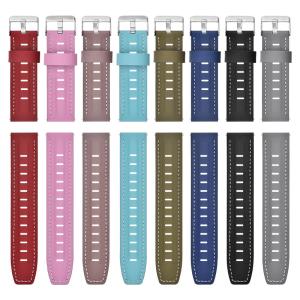 China Top Calf Genuine Leather Watch Strap Band , Quick Release Leather Watch Band Strap factory