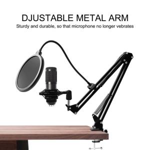 China USB Gaming Record NW 35 192KHZ Condenser Mics , Mic Stand For Table factory
