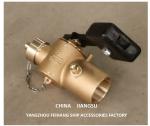 DN50 CB/T3778-99 Self-Closing Gate Valve Heads For Sounding Pipe Material-Bronze