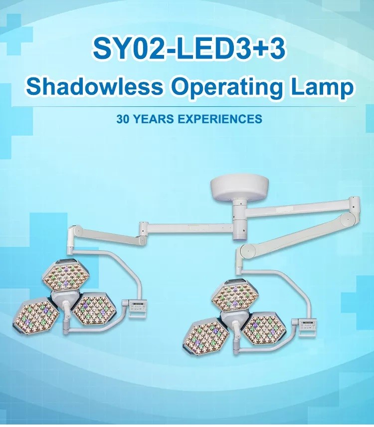 Adjust Colour Temperature High Grade Shadowless Surgical Lamp LED Ceiling Lamp