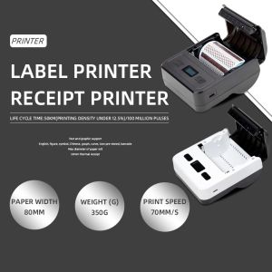 Wireless Mini Thermal Transfer Printer Portable Manual Printer Without Ink for