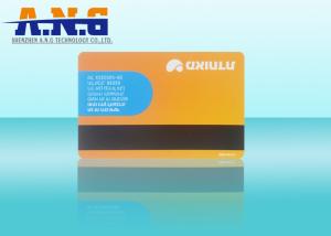 China Magnetic Strip Plastic PVC Credit Card With Full Color Printing , Hico And Loco factory