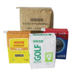 China Eco Friendly Pasted Valve Multiwall Paper Bags Waterproof factory