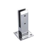 Industrial Tempered Glass Spigot Balustrade with Stainless Steel Pool Fence