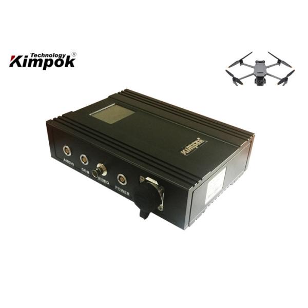 China 100km UAV Video Link 5W Long Range HD COFDM Video Transmitter AES Encyption factory