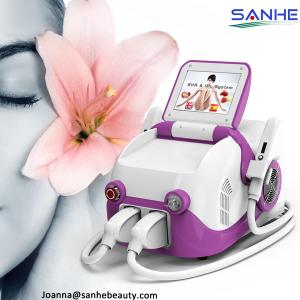 China Sanhe Newest Ipl + e-light+ SHR 3 in 1 Mini Hair removal device/CE/ hair removal portable factory