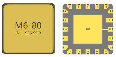 Motion-Tracking MEMS Device with Temperature Sensor