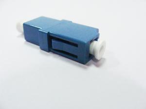 China PBT blue Optical Fiber Adapter Low Insertion Loss LC to LC SM Simplex factory