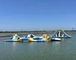 Waterproof Inflatable Water Slide Park Blow Up Water Park BS7837