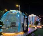 Transparent Hotel Outside Globe Clear Bubble Dome Tent Igloo PC Dome Room