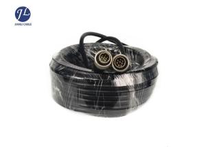 China 8 Pin Din Cable Male To Male Connector , S Video Cable For Reverse Parking Camera factory