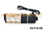 4V110-06 Airtac Type Pneumatic Solenoid Valve 5 Way 2 Position 1/8" 24V
