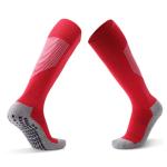 Men's Anti-slip Deodorant Long Football Socks with Medium Thickness and Anti