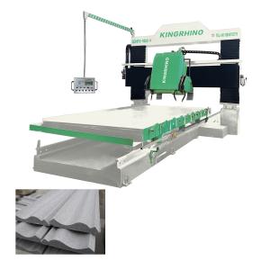 China 18.5kw 600mm Blade Gantry Type Stone Linear Profiling Machine For Marble Granite factory
