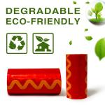 Biodegradable Dog Waste Poop Bagswith Dispenser Hot selling Customized 5% EPI