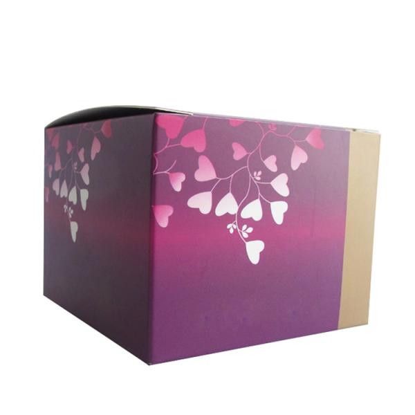 Custom Holographic Cosmetic Gift Box Packaging Wholesale With Glossy Lamination