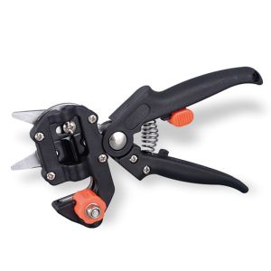 Nylon Handle Grafting Scissors Pruning Shear Seedling Fruit Tree Gardening Tools