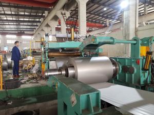 China PLC Control Steel Coil Slitting Machine 1500mm Coil Outer Diameter factory