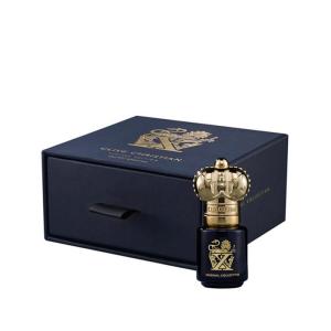 China Foil Stamping Gift Perfume Packaging Box With Ribbon Handle factory