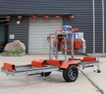 Diesel Portable Wood Sawing Machine Mini Sawmill Wood Processing Simple To