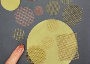 China Nonmagnetic H65 Brass Woven Ultra Fine Screen Mesh For Filtering factory