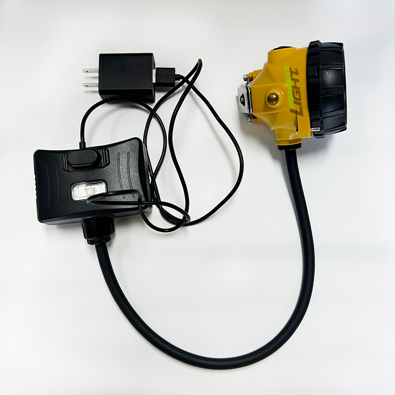 Rechargeable Headlamp Miners Cap Lamp Explosionproof IP68 Mining Helmet Light