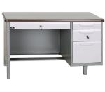 1072 * 668 * 750mm Steel Computer Table , No Formaldehyde Steel Study Table With