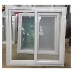 Soundproof Windproof PVC Sliding Window Hurricane Impact Glass Sliding Windows