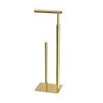 Toilet Roll Holder Free Standing Toilet Paper Holder Stand Alone Bathroom Tissue