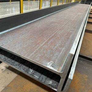 Customized Steel Structure Workshop H Type Steel Girder Painted / Galvanized