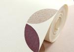 Pink And Beige Removable PVC Wallpaper , Modern Wallpaper For Bedrooms