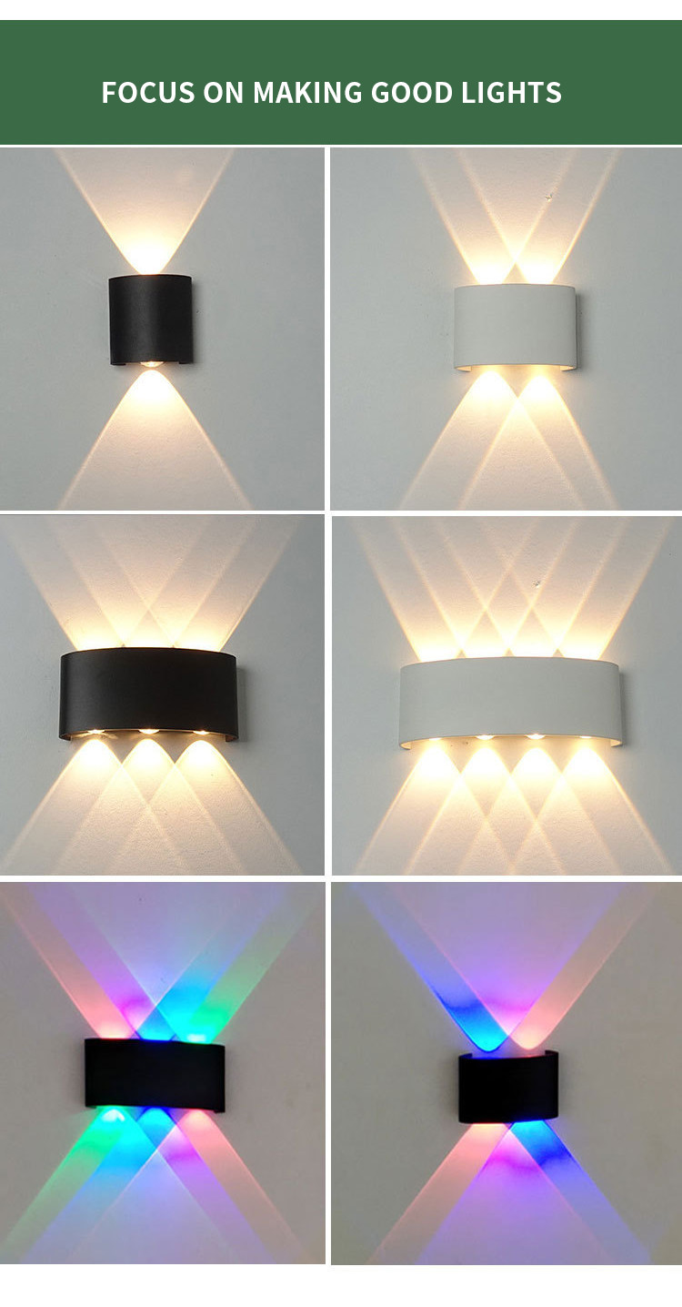 4w 6w Outdoor Waterproof LED Wall Lights