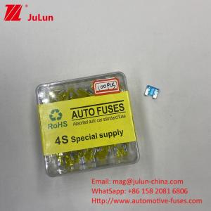 China Auto Blade Fuses for Automotive Electronics 80A 32V 58V 72V Voltage Rating factory