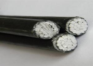 China Aluminium Twisted Aerial Triplex Aluminum Wire 600V Service Drop Wire factory