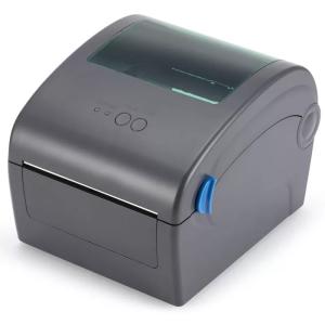 China 110mm Thermal Barcode Label Printer Max Reflective Black Print With USB Port GP-1924D factory