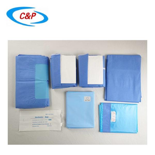 Disposable Sterile Surgical Drapes Nonwoven Blue Extremity Pack Manufacturer