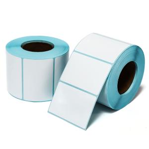 China Wholesale Thermal Self-Adhesive Label Stickers 60X40 40X30 Sizes Customizable Packaging Labels factory