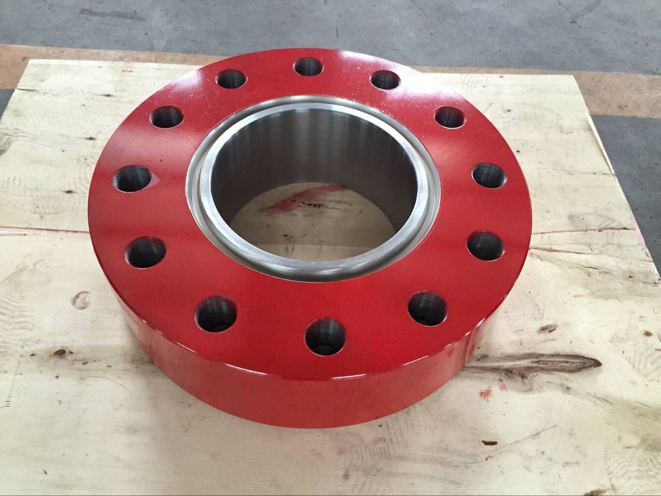 Christmas Tree Connection Wellhead Adapter Flange 11" X 10000 Psi - 7 1 / 16" X 10000psi