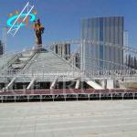Arch Aluminum Roof Truss System With Canopy Fashion Show Use